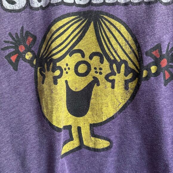 Little Miss Bossy T shirt baby tee v neck Size xl y2k - Picture 2 of 6
